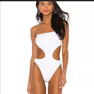 Normal Kamali White One Piece Swimsuit